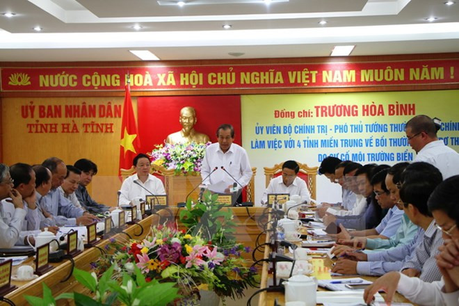 Deputy PM urges efforts to hasten mass fish death compensation ảnh 1 Deputy PM urges efforts to hasten mass fish death compensation ảnh 1