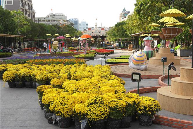 Book street festival, flower street open in HCM City ảnh 1