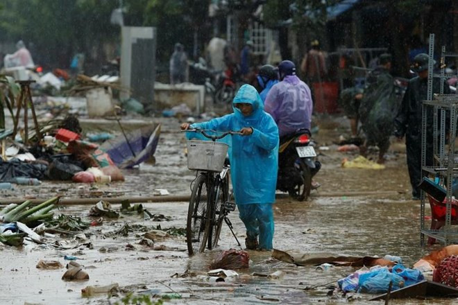 UN helps Vietnam surmount typhoon Damrey consequences ảnh 1