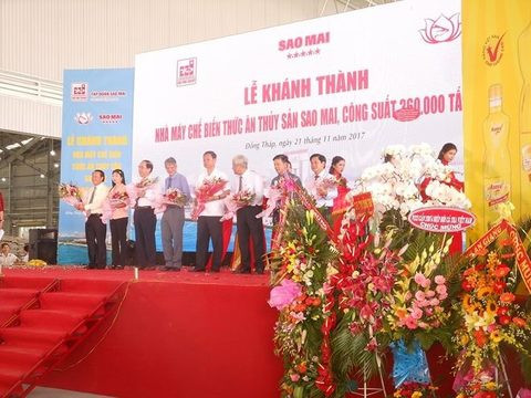 35-million-USD aquatic feed plant opens in Dong Thap ảnh 1 35-million-USD aquatic feed plant opens in Dong Thap ảnh 1
