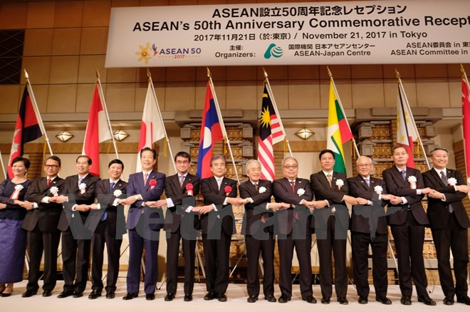 Tokyo celebration marks 50th anniversary of ASEAN ảnh 1