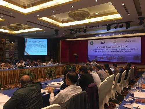 Workshop talks co-management of aquatic resource protection ảnh 1 Workshop talks co-management of aquatic resource protection ảnh 1