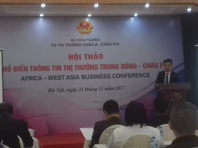 Seminar promotes trade to Middle East, Africa ảnh 1