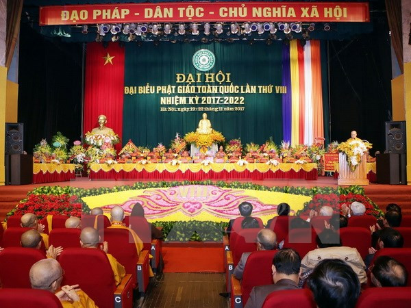 Vietnam Buddhist Sangha eighth congress opens in Hanoi ảnh 1 Vietnam Buddhist Sangha eighth congress opens in Hanoi ảnh 1