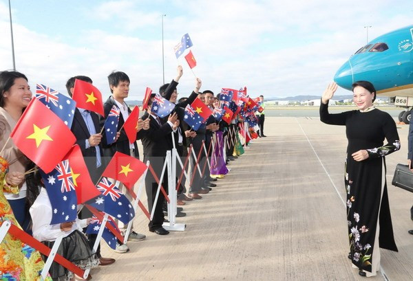 Vietnam’s top legislator begins official visit to Australia ảnh 1