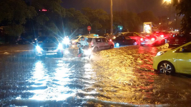 Flood risks at 18 spots in Hanoi ảnh 1 Flood risks at 18 spots in Hanoi ảnh 1