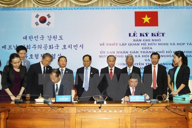 Gangwon businesses promote Korean investment in HCM City ảnh 1 Gangwon businesses promote Korean investment in HCM City ảnh 1