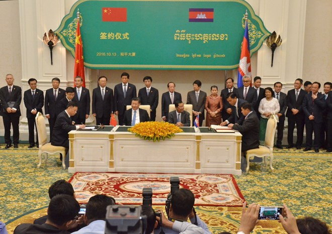 Cambodia, China sign 31 agreements ảnh 1 Cambodia, China sign 31 agreements ảnh 1