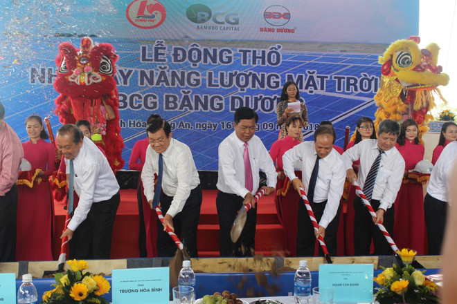 Long An has first solar power project ảnh 1