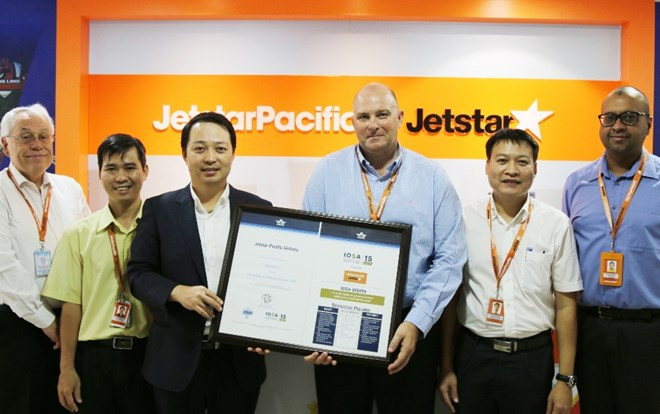 Operational Safety Audit certificate renewed for Jetstar Pacific ảnh 1 Operational Safety Audit certificate renewed for Jetstar Pacific ảnh 1