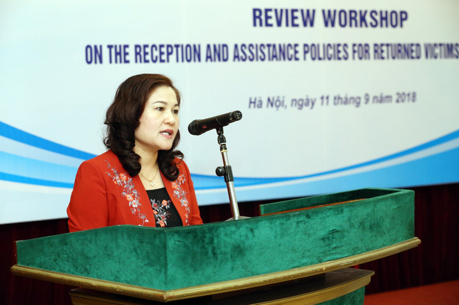 Workshop reviews assistance for returnee victims of trafficking ảnh 1