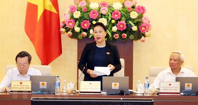 NA Standing Committee begins 27th session ảnh 1 NA Standing Committee begins 27th session ảnh 1