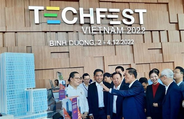 Techfest Vietnam 2022 kicks off in southern Binh Duong province ảnh 1