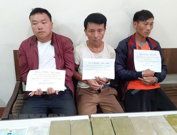 Son La: three arrested for drug smuggling ảnh 1