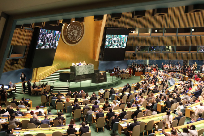 Vietnam a trustworthy partner for sustainable peace: top leader ảnh 1 Vietnam a trustworthy partner for sustainable peace: top leader ảnh 1