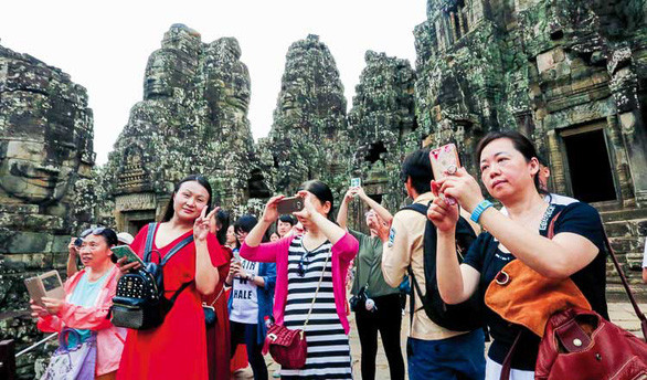 Chinese visitors to Cambodia up 37 percent in four months ảnh 1