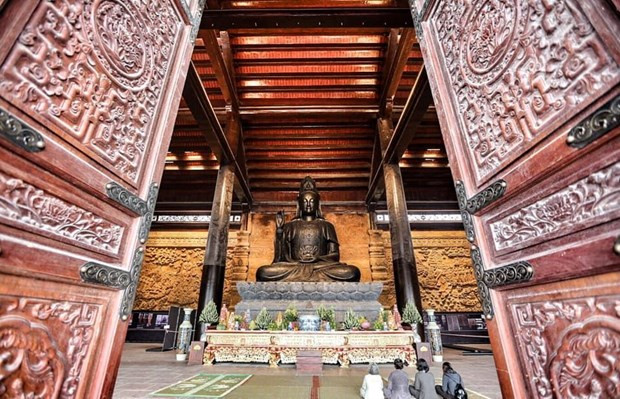 Visiting Tam Chuc pagoda, heart of 2019 UN Day of Vesak ảnh 4