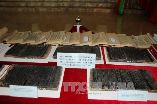 Ha Tinh has woodblocks listed as world documentary heritage ảnh 1