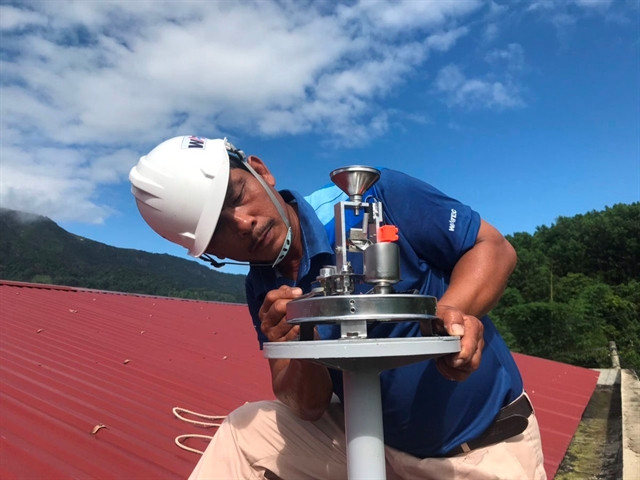 Automatic rain gauging stations contribute to disaster prevention ảnh 1