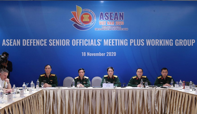 ASEAN Defence Senior Officials’ Meeting Plus Working Group held online ảnh 1