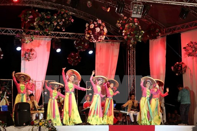 Vietnamese performers take stage at int’l folklore festival ảnh 1 Vietnamese performers take stage at int’l folklore festival ảnh 1