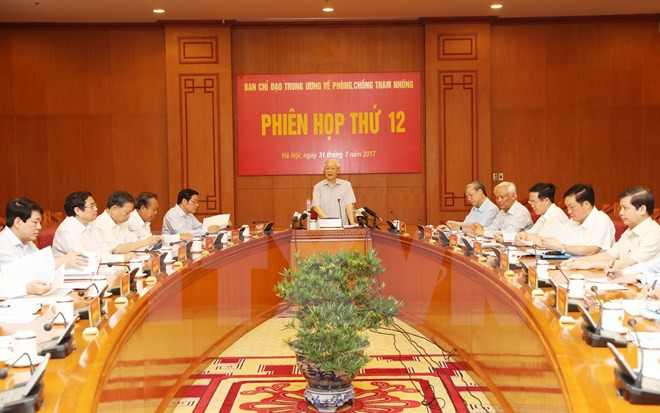 Central committee orders faster settlement of major corruption cases ảnh 1