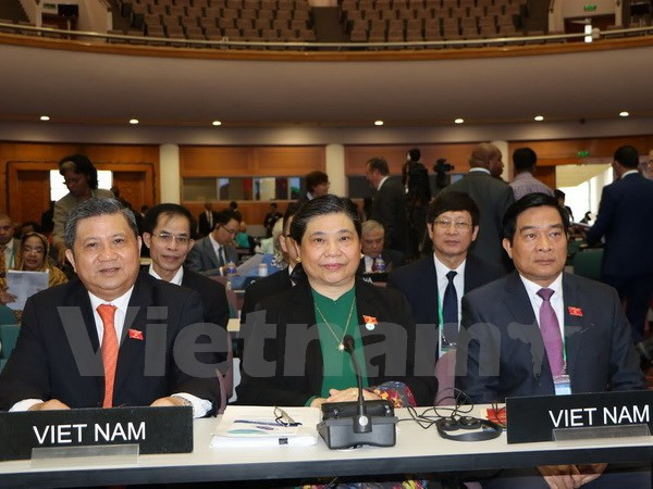 Vietnam active at Inter-Parliamentary Union meeting ảnh 1