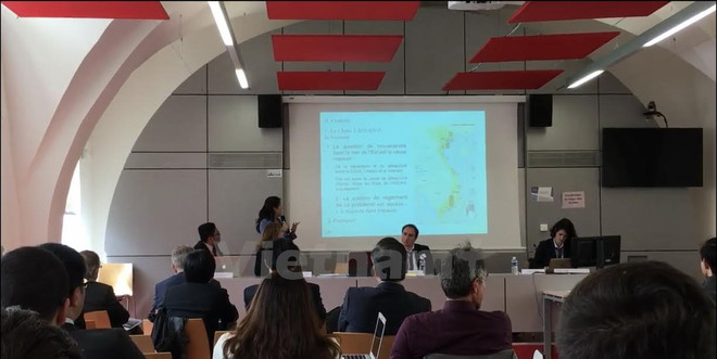 International workshop on East Sea in France ảnh 1