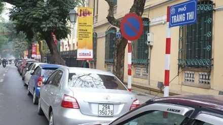 Hanoi to set up public parking on some streets ảnh 1 Hanoi to set up public parking on some streets ảnh 1
