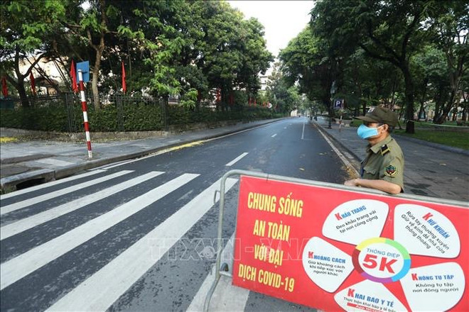 Hanoi applies social distancing measures under PM's Directive 16 ảnh 2 Hanoi applies social distancing measures under PM's Directive 16 ảnh 2