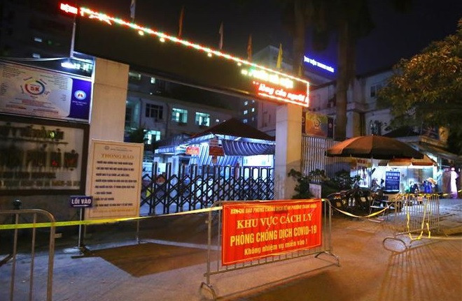 Hanoi Lung Hospital suspends patient admission after nine COVID-19 cases found in hospital ảnh 1 Hanoi Lung Hospital suspends patient admission after nine COVID-19 cases found in hospital ảnh 1