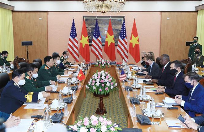US Secretary of Defence pays official visit to Vietnam ảnh 1 US Secretary of Defence pays official visit to Vietnam ảnh 1