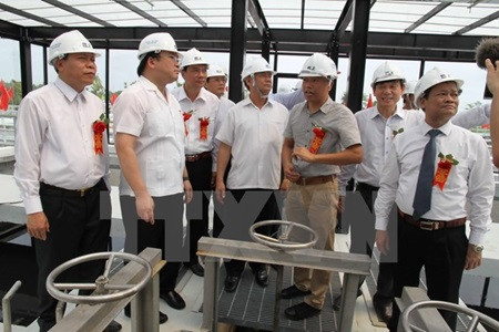 Modern wastewater treatment plant inaugurated in Bac Ninh ảnh 1