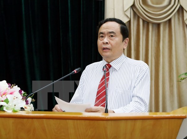 Vietnamese, Lao fronts discuss enhancing ties ảnh 1