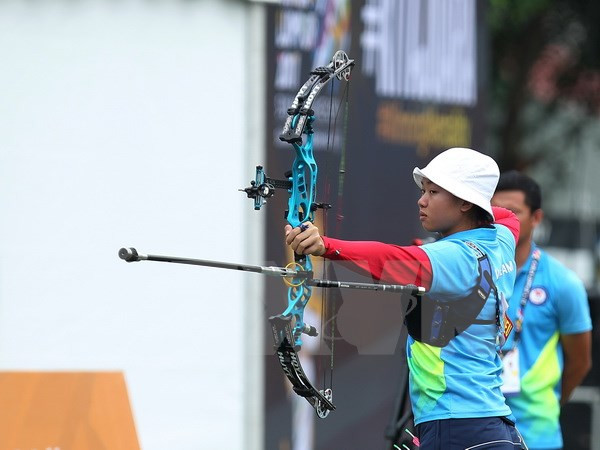 SEA Games 29: Vietnam’s archery pockets bronze medal ảnh 1 SEA Games 29: Vietnam’s archery pockets bronze medal ảnh 1