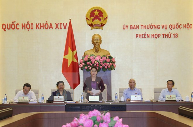 Numerous issues discussed at 13th session of NA Standing Committee ảnh 1 Numerous issues discussed at 13th session of NA Standing Committee ảnh 1