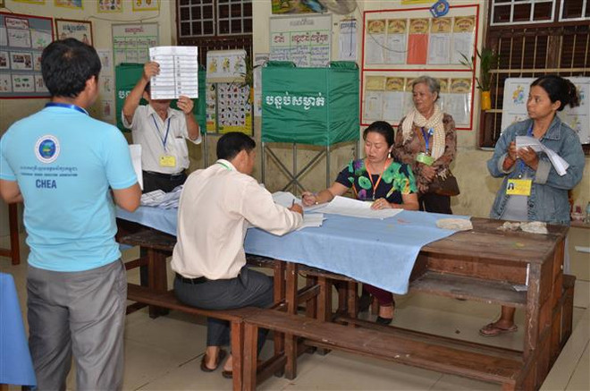 Cambodia: More than 80 percent of voters join general election ảnh 1