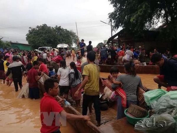 NA Chairwoman extends sympathies over Laos’ dam collapse ảnh 1 NA Chairwoman extends sympathies over Laos’ dam collapse ảnh 1