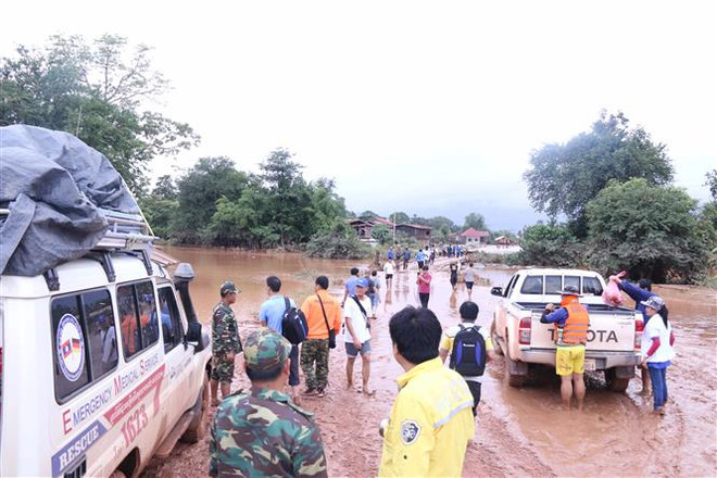 Lao dam collapse: more residents evacuated from flooded areas ảnh 1
