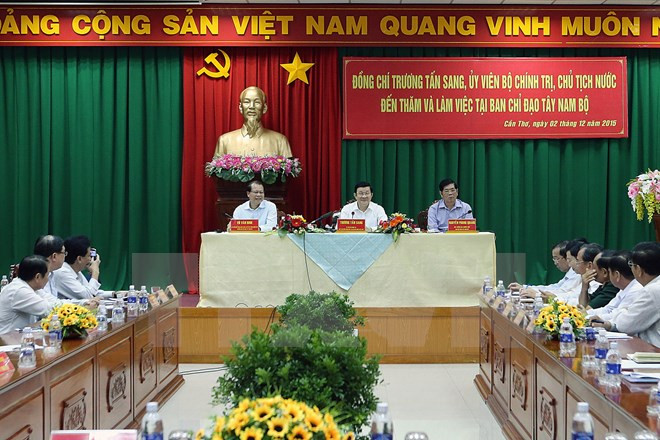 President confident in Mekong Delta’s farming prospect ảnh 1 President confident in Mekong Delta’s farming prospect ảnh 1