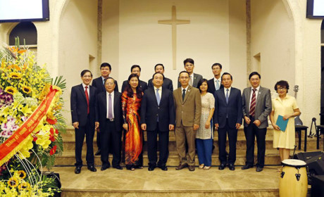 Centenary congratulations to Hanoi Evangelical Church ảnh 1 Centenary congratulations to Hanoi Evangelical Church ảnh 1