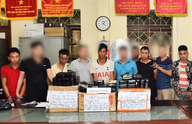 Three drug trafficking rings busted ảnh 1