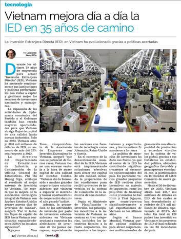 Uruguayan press hails 94-year glorious history of Communist Party of Vietnam ảnh 2 Uruguayan press hails 94-year glorious history of Communist Party of Vietnam ảnh 2