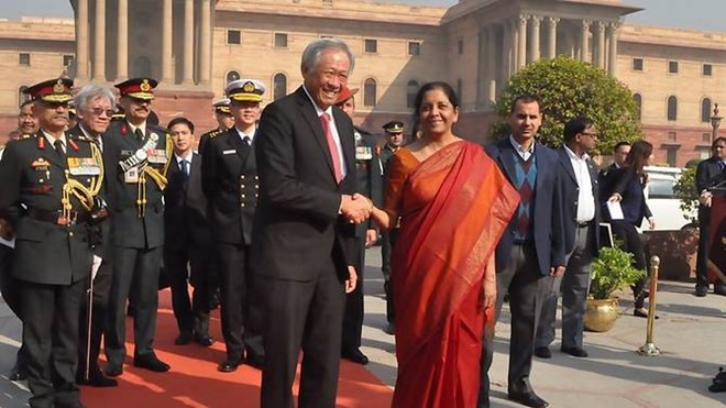 Singapore, India sign naval pact ảnh 1 Singapore, India sign naval pact ảnh 1