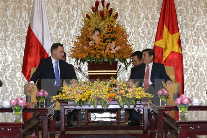 HCM City leader welcomes Polish President Adrej Duda ảnh 1