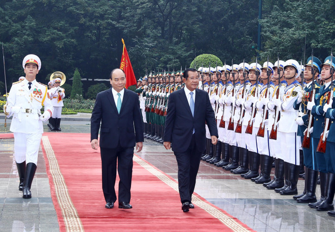 Cambodian PM Hun Sen concludes official trip to Vietnam ảnh 1 Cambodian PM Hun Sen concludes official trip to Vietnam ảnh 1