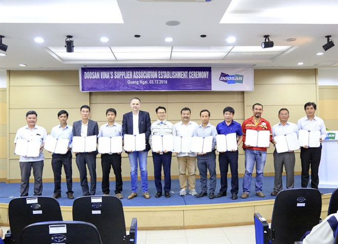 Local companies join industrial supplier group ảnh 1 Local companies join industrial supplier group ảnh 1