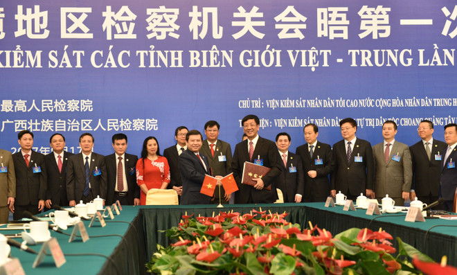 Procuracies of Vietnam-China border provinces foster cooperation ảnh 1