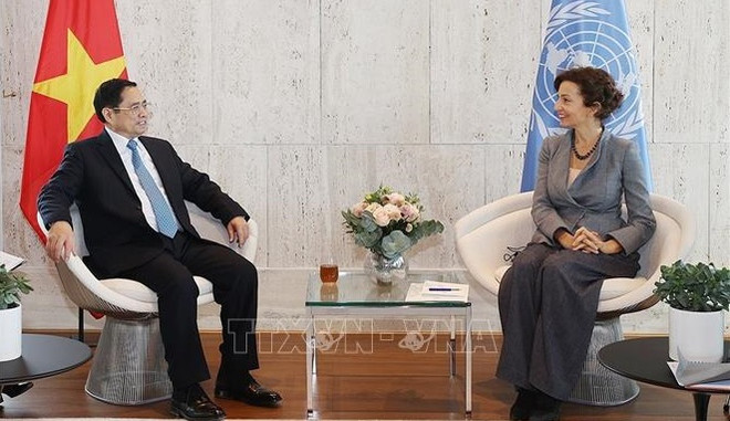 UNESCO Director General hails Vietnam as effective cooperation model ảnh 2