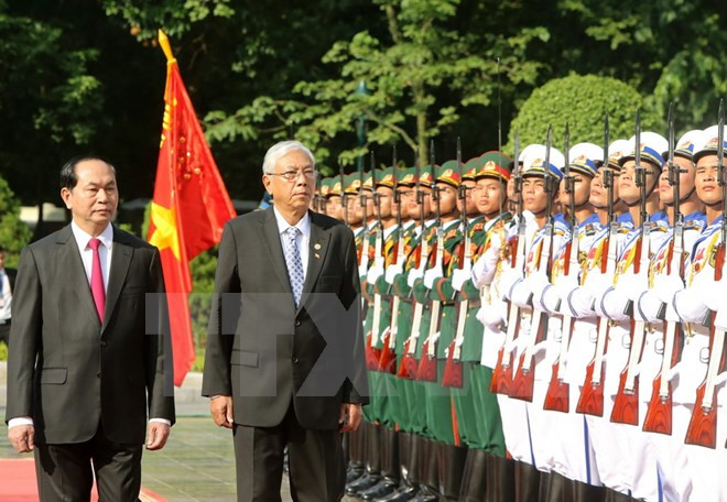 Vietnam, Myanmar to enhance political-diplomatic ties ảnh 1 Vietnam, Myanmar to enhance political-diplomatic ties ảnh 1